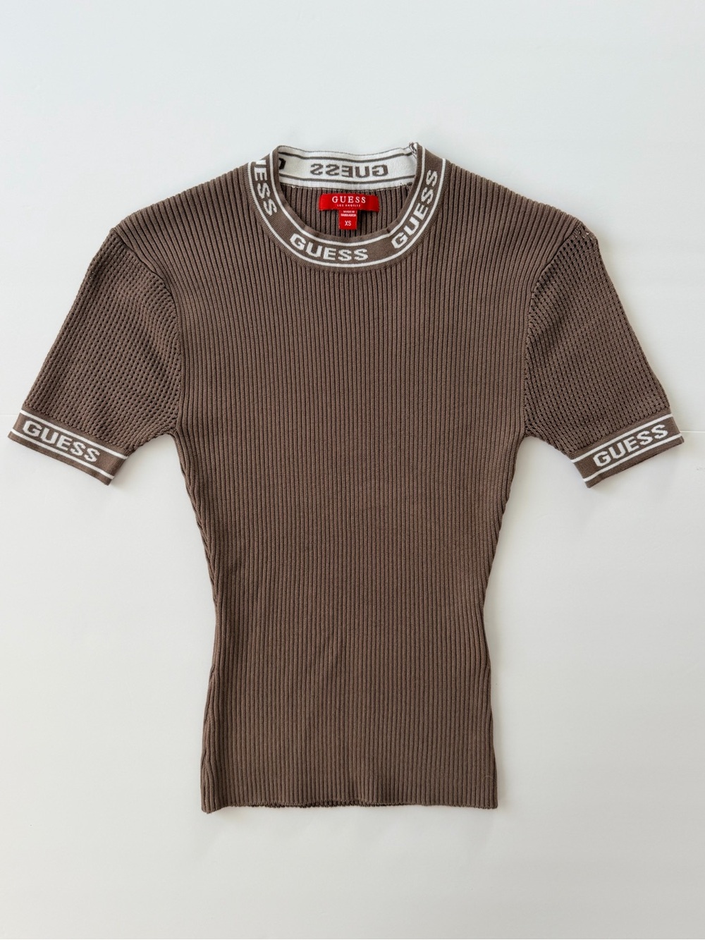 NWT Guess SS Badie Sweater in XS